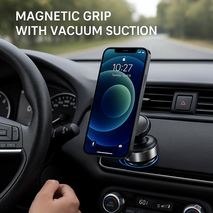 Holdify| Vaccum Suction Magnetic Phone Holder