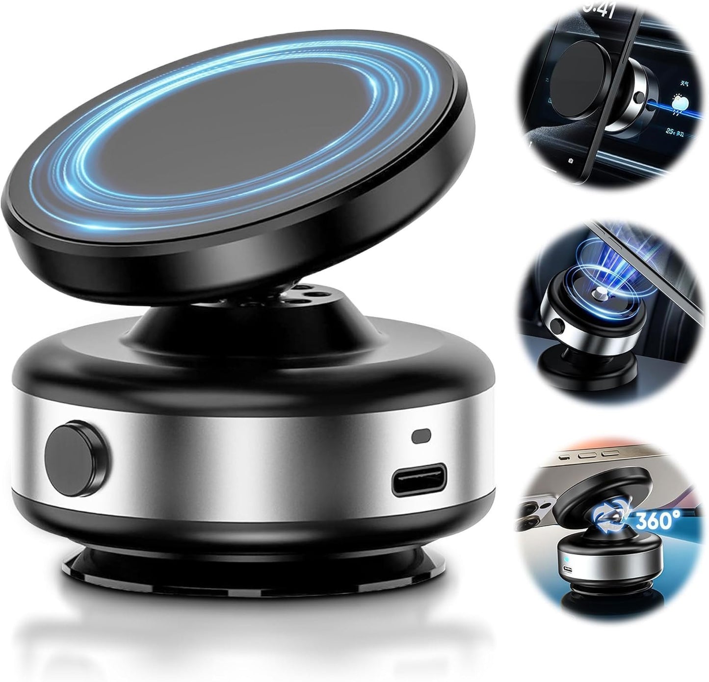 Holdify| Vaccum Suction Magnetic Phone Holder
